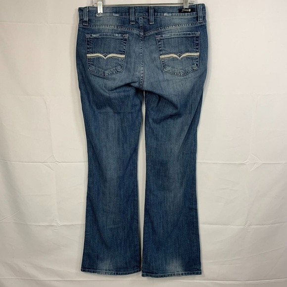 Lucky Brand Jeans Womens Sz 8 29 Blue Bartlett Sweet N Low Bootcut Flare - Picture 3 of 13